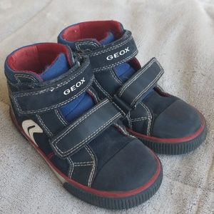 Geox toddler boys high top sneakers sz 25/8.5